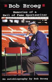 Cover of: Bob Broeg: Memories of a Hall of Fame Sportswriter