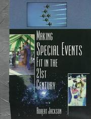 Making Special Events Fit in the 21st Century by Robert Jackson