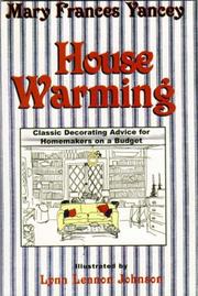 Cover of: House Warming: Classic Decorating Advice for Homemakers on a Budget