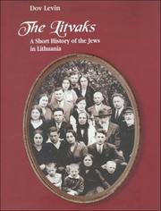 The Litvaks by Dov Levin