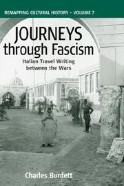 Cover of: Journeys Through Fascism by C Burdett