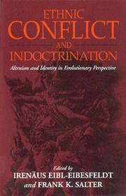 Cover of: Ethnic Conflict and Indoctrination