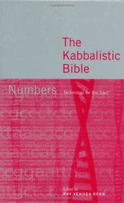 Cover of: The Kabbalistic Bible | Yehuda Berg