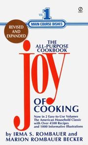 Cover of: The Joy of Cooking: Volume 1 by Irma S. Rombauer, Marion Rombauer Becker