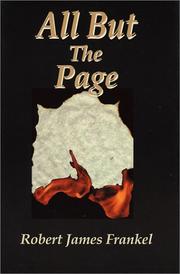 Cover of: All But the Page