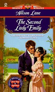 Cover of: The Second Lady Emily by Allison Lane