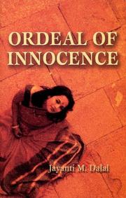 Cover of: Ordeal of Innocence by Jayanti M. Dalal, Jayanti Ema Dalala, Arpan A. Desai