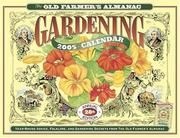 Cover of: The Old Farmer's Almanac 2005 Gardening Calendar