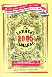 Cover of: 2005 Old Farmers Almanac Hardcover OFA