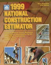 Cover of: 1999 National Construction Estimator/Book and CDROM (47th/Bk&dk ed)