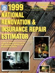 Cover of: 1999 National Renovation & Insurance Repair Estimator (National Renovation & Insurance Repair Estimator (W/CD))