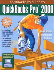 Cover of: Contractor's Guide to Quickbooks Pro 2000
