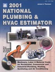 Cover of: 2001 National Plumbing & Hvac Estimator (National Plumbing and Hvac Estimator, 2001)