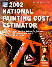 Cover of: 2002 National Painting Cost Estimator