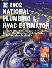 Cover of: 2002 National Plumbing and Hvac Estimator