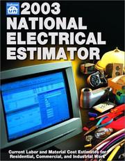 Cover of: 2003 National Electrical Estimator