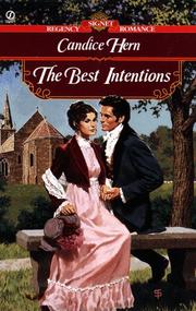 Cover of: The Best Intentions by Candice Hern