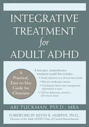 Cover of: Integrative Treatment for Adult ADHD by Ari Tuckman