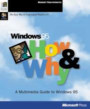 Cover of: Microsoft Windows 95: How and Why