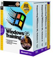 Cover of: Microsoft Windows 95 Training, Deluxe Multimedia Edition (Training Kit) by Microsoft Corporation