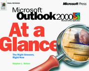 Cover of: Microsoft  Outlook  2000 At a Glance