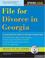 Cover of: File for Divorce in Georgia, 7E (Legal Survival Guides)