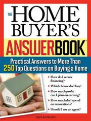 Cover of: The Home Buyer&apos;s Answer Book by Diana Summers