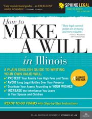 Cover of: How to Make a Will in Illinois