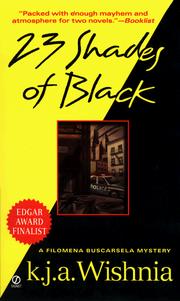 Cover of: Twenty-three Shades of Black (Filomena Buscarsela Mysteries