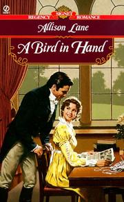 Cover of: A Bird in Hand by Allison Lane