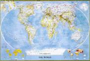 Cover of: National Geographic World Political Standard Size Map  | National Geographic Society