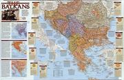 Cover of: The Balkans: Tubed (NG Country & Region Maps)