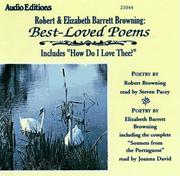 Cover of: Robert and Elizabeth Barrett Browning by Elizabeth Barrett Browning, Elizabeth Barrett Browning, Robert Browning