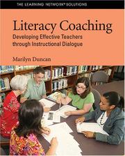 Cover of: Literacy Coaching: Developing Effective Teachers Through Instructional Dialogue