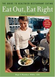 Cover of: Eat Out, Eat Right by Hope S. Warshaw