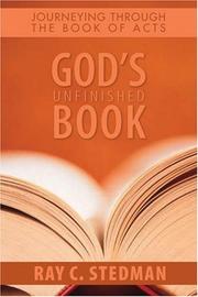 Cover of: God's Unfinished Book by Ray C. Stedman