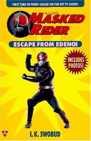 Cover of: Masked Rider 1 | I. K. Swobud