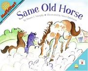Cover of: Same Old Horse (MathStart 2)