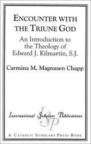 Cover of: Encounter With the Triune God