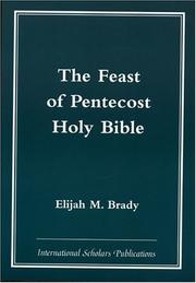 Cover of: The Feast of Pentecost Holy Bible