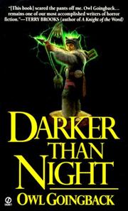 Cover of: Darker Than Night