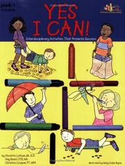 Cover of: Yes, I Can! Interdisciplinary Activities That Promote Success