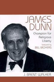 Cover of: James Dunn | J. Brent Walker