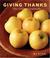 Cover of: Giving Thanks