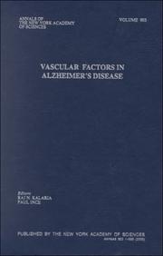 Vascular factors in Alzheimer's disease