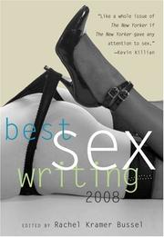 Cover of: Best Sex Writing 2008