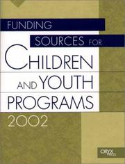 Cover of: Funding Sources for Children and Youth Programs 2002: (Funding Sources for Children and Youth Programs)
