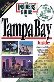 Cover of: The Insiders' Guide to Tampa Bay--3rd Edition