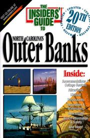 Cover of: The Insiders' Guide to North Carolina's Outer Banks--20th Edition