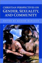 Cover of: Christian Perspectives on Gender, Sexuality, and Community
